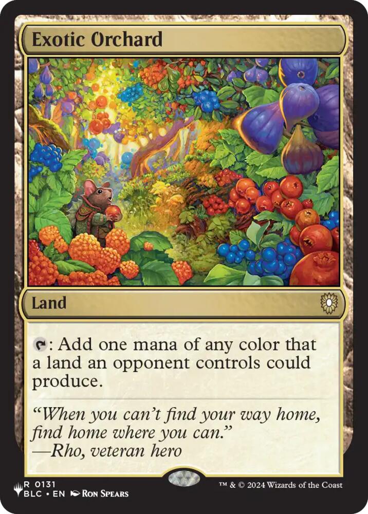 Exotic Orchard, The List Reprints 131