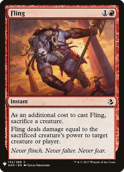 Fling, The List Reprints 132