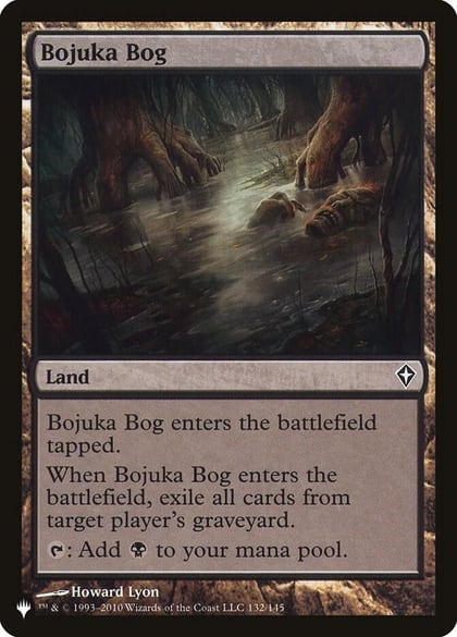 Bojuka Bog (WWK), The List Reprints 132/145