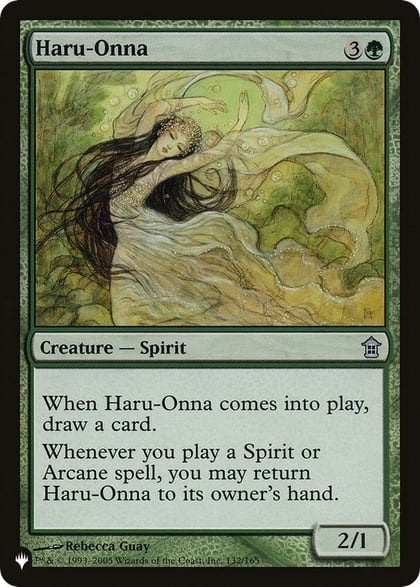 Haru-Onna, The List Reprints 132/165