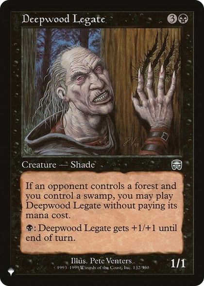 Deepwood Legate, The List Reprints 132/350