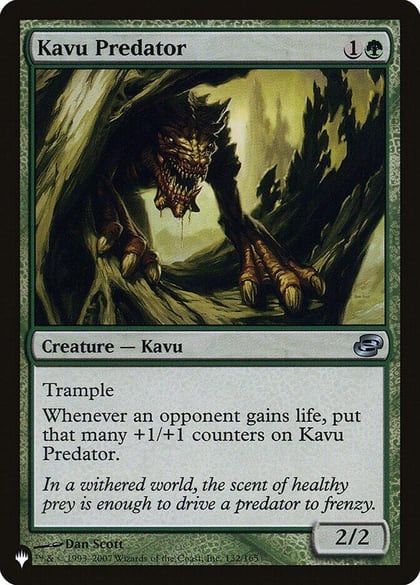 Kavu Predator, The List Reprints 132/165