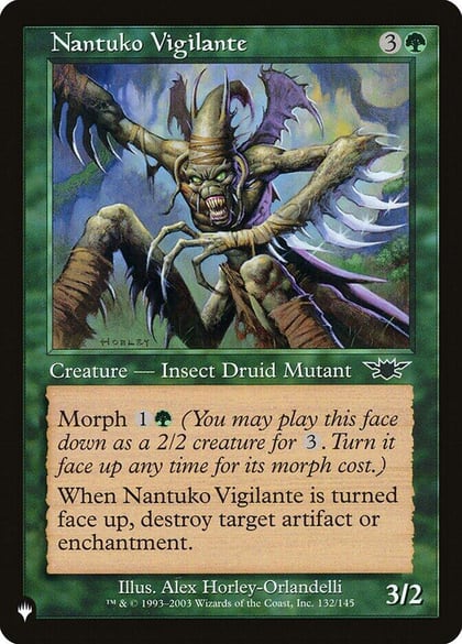 Nantuko Vigilante, The List Reprints 132/145