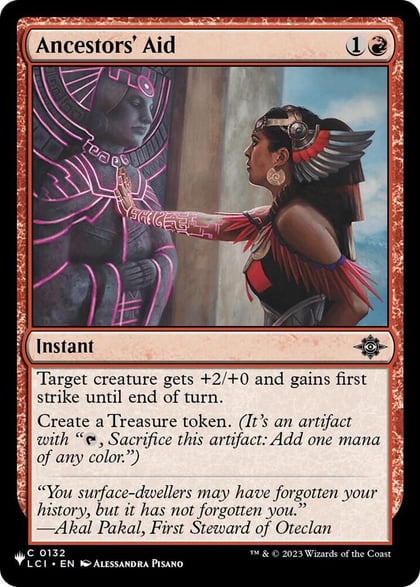 Ancestors' Aid, The List Reprints 132