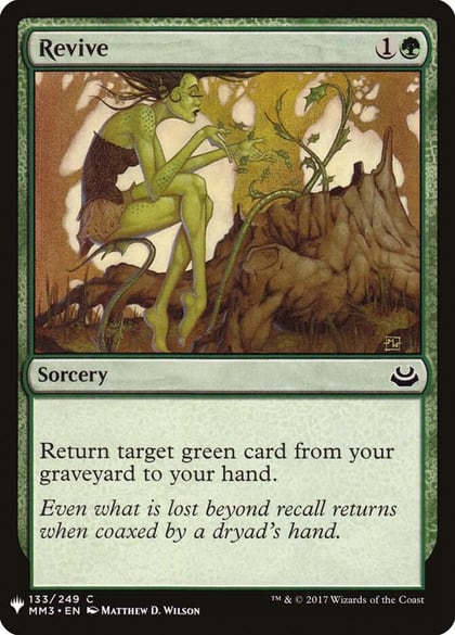 Revive, The List Reprints 133
