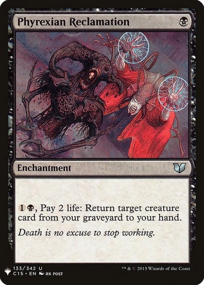 Phyrexian Reclamation, The List Reprints 133