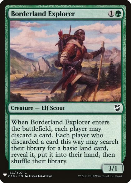 Borderland Explorer, The List Reprints 133