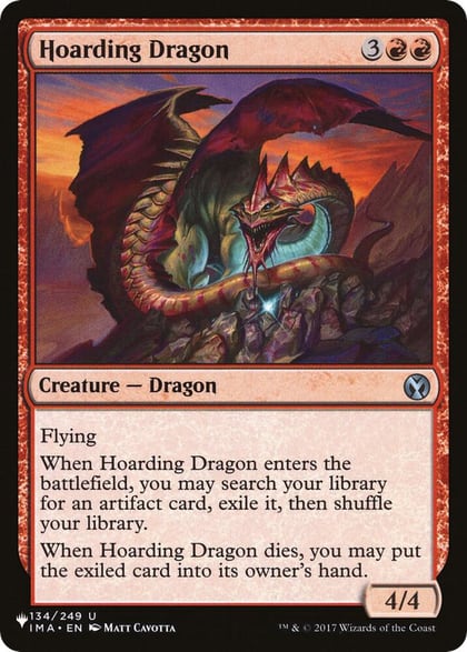 Hoarding Dragon, The List Reprints 134/249