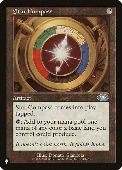 Star Compass, The List Reprints 134/143