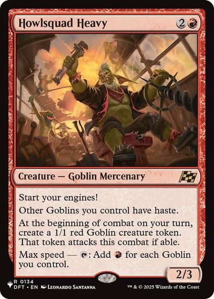 Howlsquad Heavy, The List Reprints 134