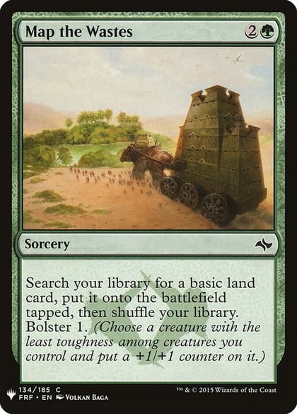 Map the Wastes, The List Reprints 134