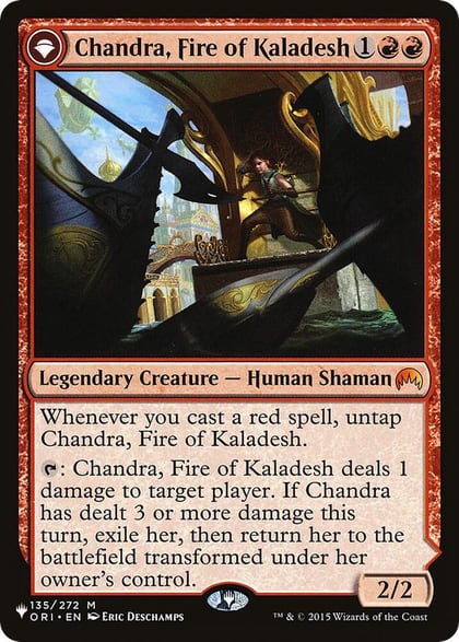 Chandra, Fire of Kaladesh, The List Reprints 135