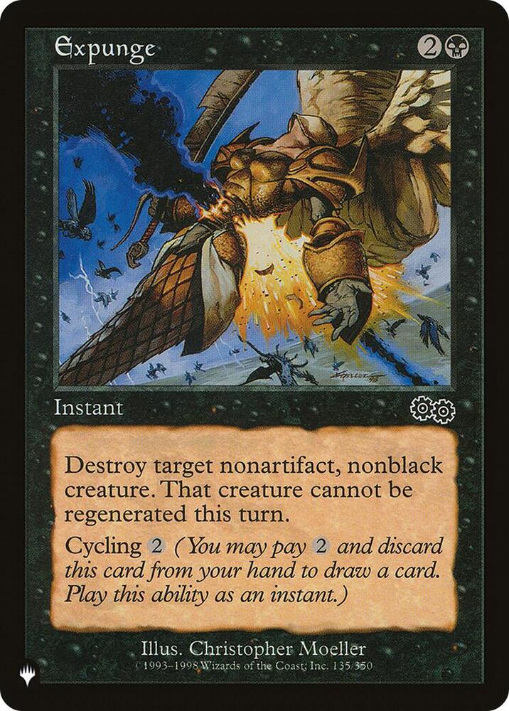 Expunge, The List Reprints 135/350