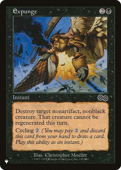 Expunge, The List Reprints 135/350