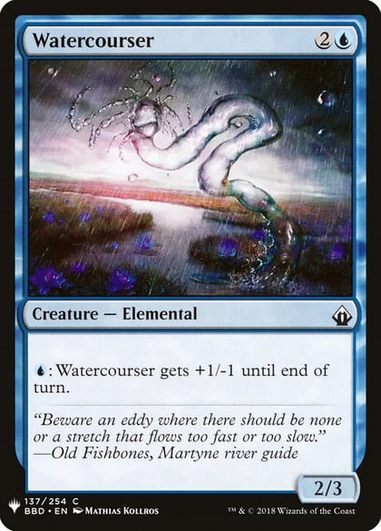 Watercourser, The List Reprints 137