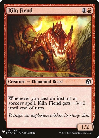Kiln Fiend, The List Reprints 137