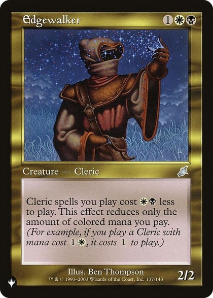 Edgewalker, The List Reprints 137/143