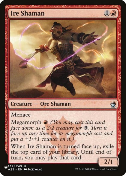 Ire Shaman, The List Reprints 137/249