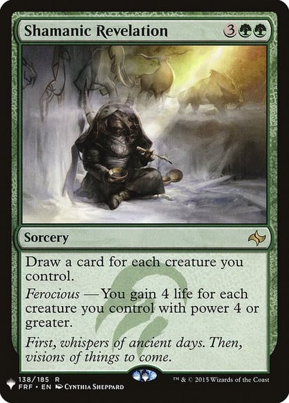 Shamanic Revelation, The List Reprints 138