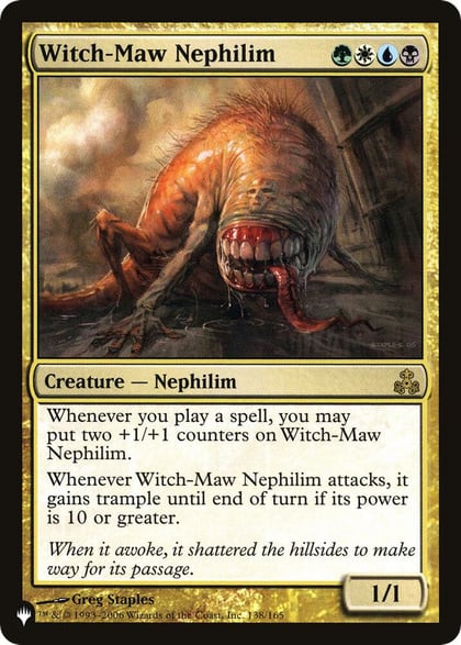 Witch-Maw Nephilim, The List Reprints 138/165