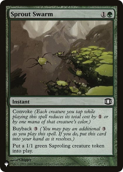 Sprout Swarm, The List Reprints 138/180