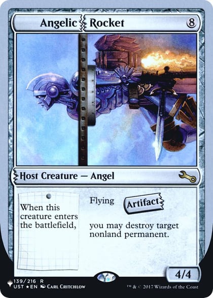 Angelic Rocket, The List Reprints 139/216