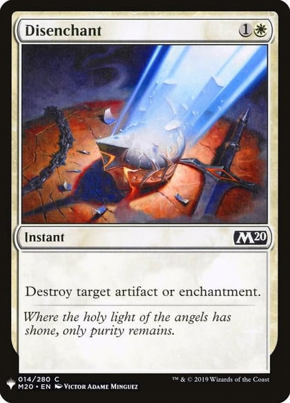 Disenchant (M20), The List Reprints 14