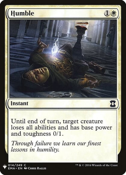 Humble, The List Reprints 14