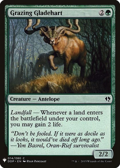 Grazing Gladehart, The List Reprints 14