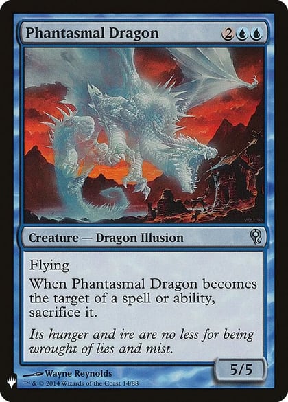 Phantasmal Dragon, The List Reprints 14