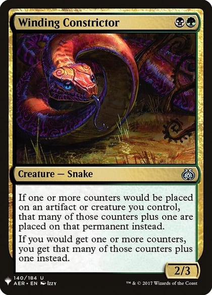 Winding Constrictor, The List Reprints 140