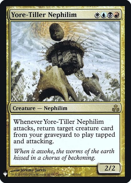 Yore-Tiller Nephilim, The List Reprints 140