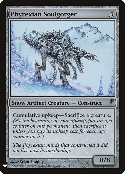 Phyrexian Soulgorger, The List Reprints 141/155