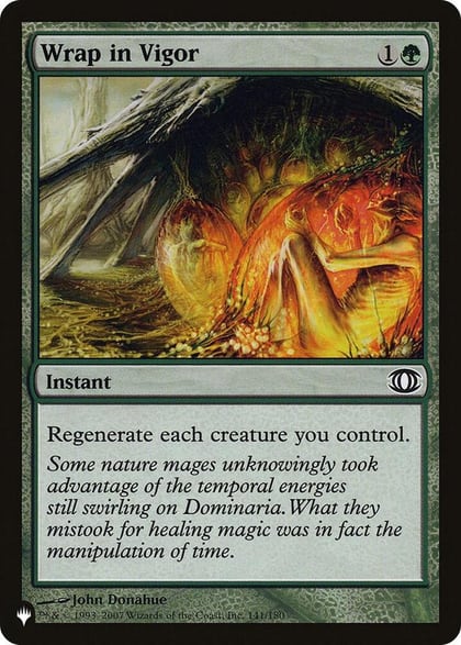 Wrap in Vigor, The List Reprints 141/180