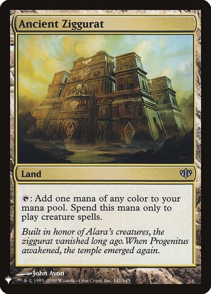Ancient Ziggurat, The List Reprints 141