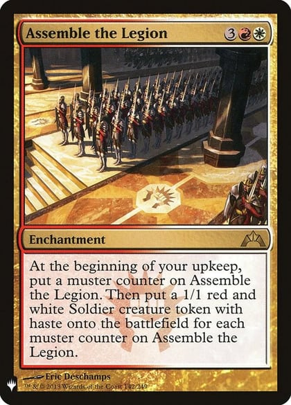 Assemble the Legion, The List Reprints 142