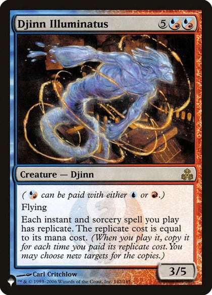 Djinn Illuminatus, The List Reprints 142/165