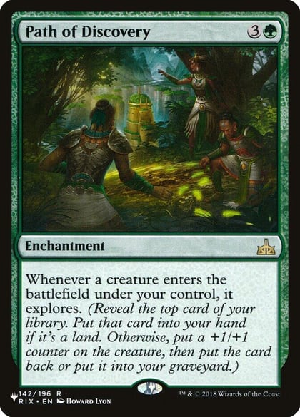 Path of Discovery, The List Reprints 142/196
