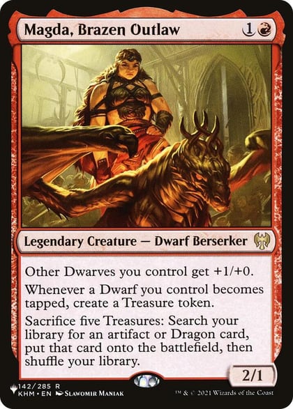 Magda, Brazen Outlaw, The List Reprints 142/285