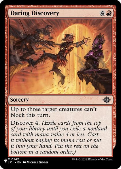 Daring Discovery, The List Reprints 142