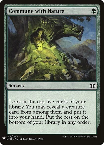 Commune with Nature, The List Reprints 142