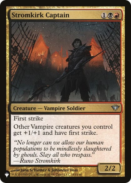 Stromkirk Captain, The List Reprints 143/158