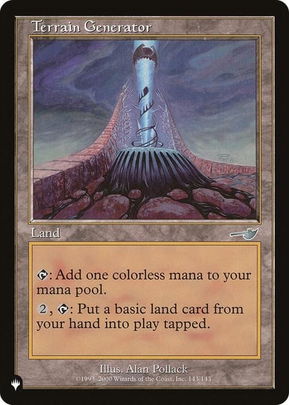 Terrain Generator, The List Reprints 143/143