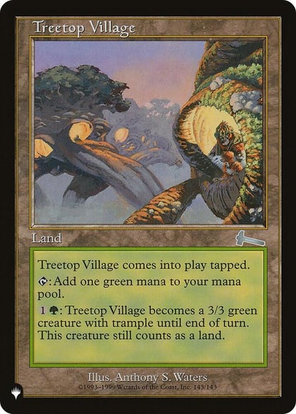 Treetop Village, The List Reprints 143/143