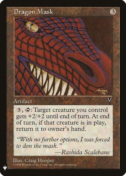 Dragon Mask, The List Reprints 144