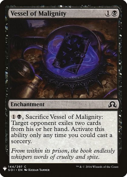 Vessel of Malignity, The List Reprints 144
