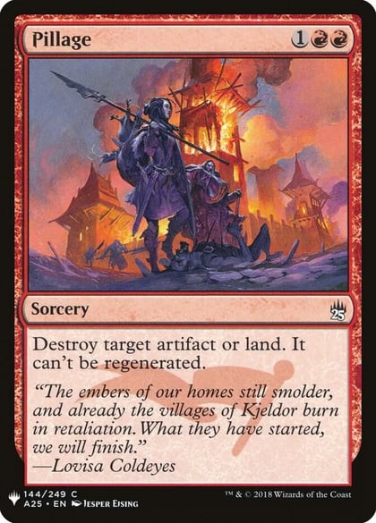 Pillage, The List Reprints 144