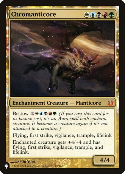 Chromanticore, The List Reprints 144/165