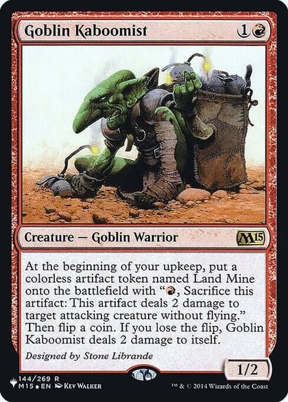 Goblin Kaboomist, The List Reprints 144