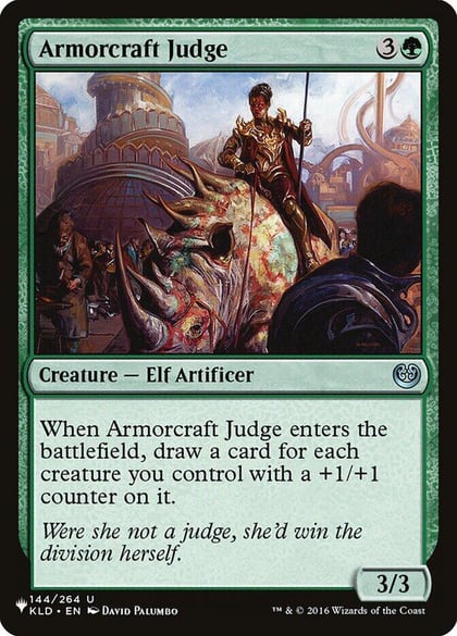 Armorcraft Judge, The List Reprints 144/264